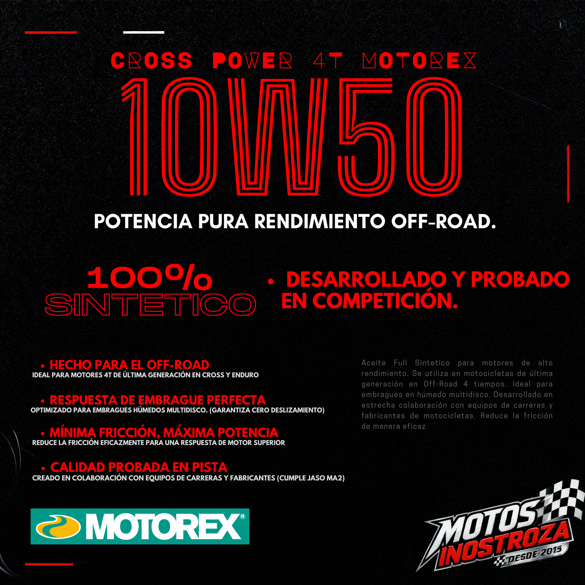 CROSS POWER 4T 10W50