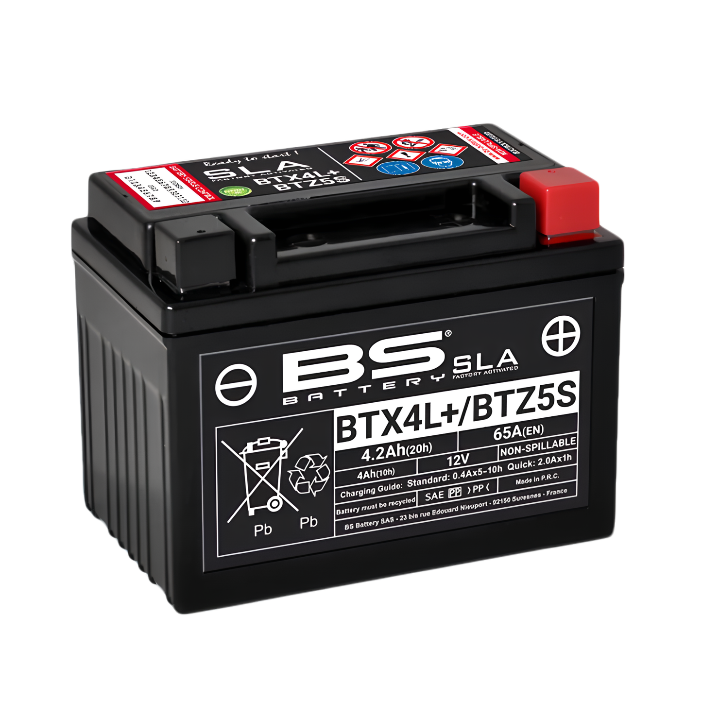 BATERÍA BS BTX4L+/BTZ5S