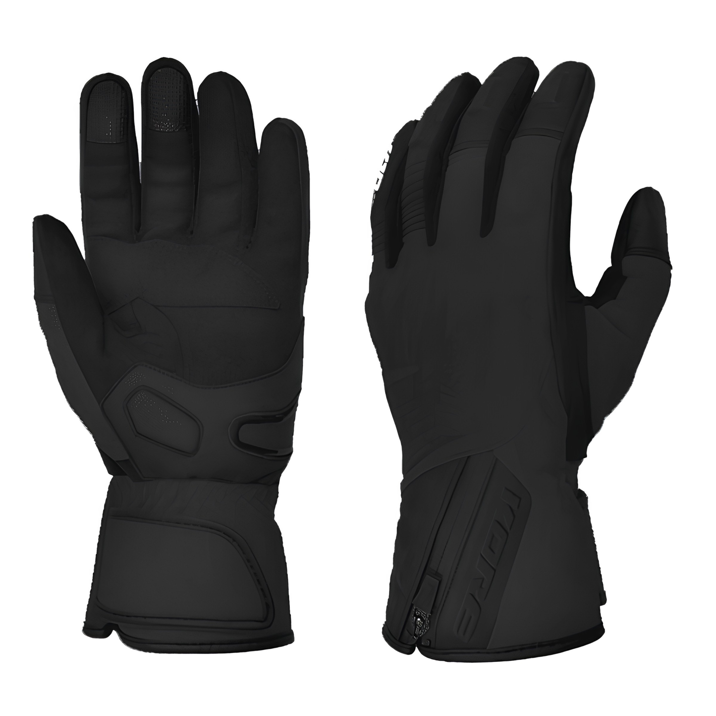 GUANTES HIPORA KORE NEVADA NEGRO