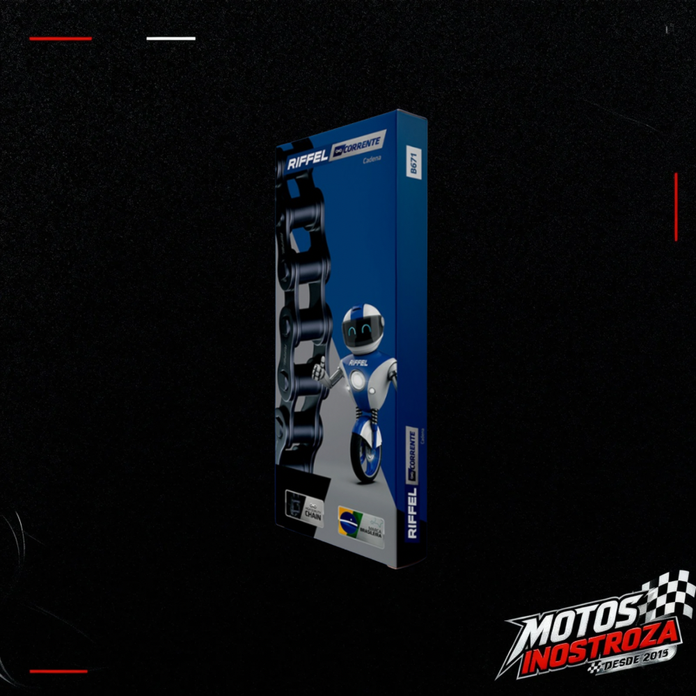 Cadena Transmisión 428H-140L